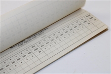 Five (5) Unused Masters Tournament Scorecards For Press Use Only 1964 On Back