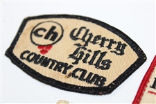 Three (3) Embroidered Patches Including Spy Glass Pebble Beach