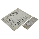 Original Drawing For An Alex Morrison Instruction Article With A Copy Of The Article Included