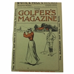 The GolferS Magazine Cover Only-Dec., 1898 Nice Golf Ball Ad On Back