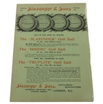 The Golfer'S Magazine Cover Only-Dec., 1898 Nice Golf Ball Ad On Back