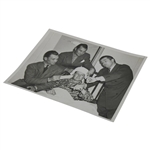 Byron Nelson In Hospital Bed B&W Photo