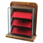Wood Glass Display Case