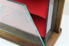 Wood Glass Display Case