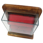 Wood Glass Display Case