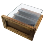 Wood Glass Display Case
