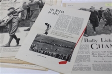 10 Vintage Golf Articles From 1899-1934