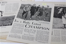 10 Vintage Golf Articles From 1899-1934
