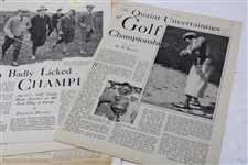 10 Vintage Golf Articles From 1899-1934
