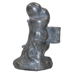 Vintage Pewter Golfer Ice Cream Mold