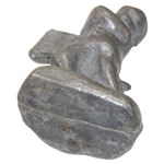 Vintage Pewter Golfer Ice Cream Mold
