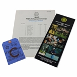 1980 PGA Championship 3rd Day Result, Final Day Pairing & 4th Day Ticket - Jack Nicklaus Win