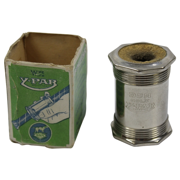 D & M Y-Par Golf Grip Cleaner, Unused, Box Has Top Flap Missing