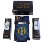 2022 The Open at St. Andrews '150th' Open Stand Bag, Golf Balls, & Koozie