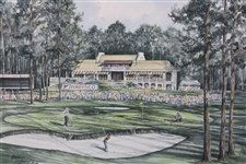 Stewart, Goalby & others Signed 1989 Nabisco Harbour Town Golf Links Ltd Ed Print - Framed JSA ALOA