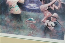 Daly, Sergio, Sutton & others Signed 2001 Timber Lodge Ltd Ed 1/50 Print - Framed JSA ALOA
