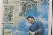 Arnold Palmer Ltd Ed 'News of the World' Lithograph 255/940 - Framed