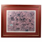 ChiChi, Mize, Daly & others Signed 2000 Timber Lodge Ltd Ed 1/100 Print - Framed JSA ALOA