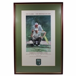 Davis Love III & Mark Love Signed Harbour Town Golf Links Print - Framed JSA ALOA