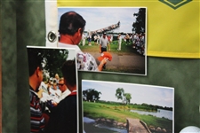 Champ Bean & others Signed 2002 PGA Championship at Hazeltine Collage - Framed JSA ALOA