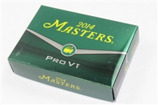 2013, 2014, 2015 & 2017 Masters Dozen Titleist Golf Balls In Box - 4 Dozen