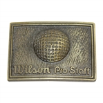 Vintage Wilson Pro-Staff 1 Golf Ball Themed Medal Belt Buckle