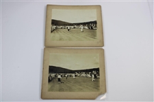 Seve (7) Original Photos From The Opening Of Nick Stoner Golf Course - 10 x 12
