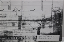 Facsimile Copy of Augusta National Temporary Clubhouse 2nd Floor Plans from Architect in 1932