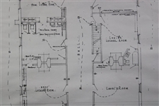 Facsimile Copy of Augusta National Temporary Clubhouse 2nd Floor Plans from Architect in 1932
