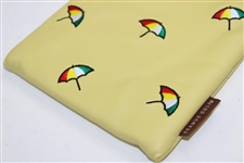 Arnold Palmer Logo Leather Pouch