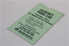 1980 US Open at Baltusrol Golf Club Saturday Ticket #00667 - Jack Nicklaus Win