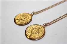 Two (2)1987 PGA Championship at PGA National Necklaces