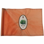 Merion Golf Club 1896 Course Used Orange Embroidered Flag