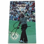 Jack Nicklaus Signed Muirfield Golf Club Course Guide with Scorecard JSA ALOA