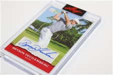 Bryson Dechambeau Signed 2022 Leaf Pro Set Sports Golf Card PSA-BD1 JSA ALOA