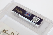 2015 Masters Tournament Series Badge #R10648 PSA Graded NM 7 #75338091
