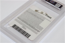 2015 Masters Tournament Series Badge #R10648 PSA Graded NM 7 #75338091
