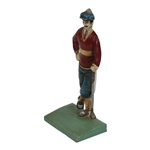 Cast Iron Golfer Doorstop