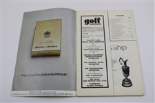 Nicklaus, Thompson, Charles & 4 Others Signed 1977 The Open Program JSA ALOA