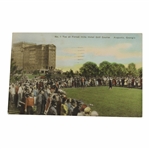No. 1 Tee at Forest Hills Hotel Golf Course - Augusta Postcard - 1937