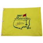 Jack Nicklaus Signed 2007 Masters Embroidered Flag with Years Won JSA ALOA