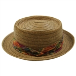 Sam Snead Style Genuine Coconut Hand Made Scala Hat