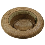 Sam Snead Style Genuine Coconut Hand Made Scala Hat