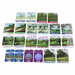 Eleven (11) Pairs of Masters SERIES Badges - 1999-00, 2007-09, 2011-13, 2017-18 & 2020