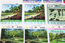 Eleven (11) Pairs of Masters SERIES Badges - 1999-00, 2007-09, 2011-13, 2017-18 & 2020