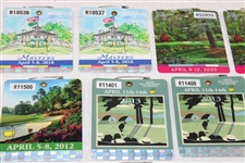 Eleven (11) Pairs of Masters SERIES Badges - 1999-00, 2007-09, 2011-13, 2017-18 & 2020