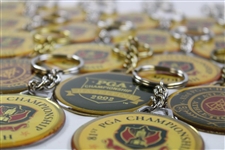 Twenty (20) PGA Championship Metal Key Chains - 1999, 2001 & 2002