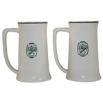 Classic Pinehurst Golf Club/Country Club '1970' Ceramic Buntingware Steins