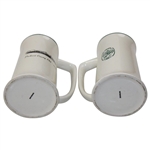 Classic Pinehurst Golf Club/Country Club '1970' Ceramic Buntingware Steins