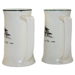 Classic Pinehurst Golf Club/Country Club '1898' Ceramic Buntingware Steins